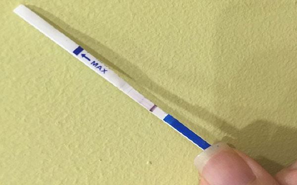 Que thử thai 1 vạch